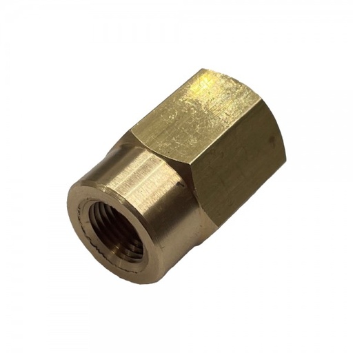 [P2901] Brass Hex Reducing Socket 1/4" (6.3mm) BSP Thread to 1/8" (3.2mm) BSP Thread