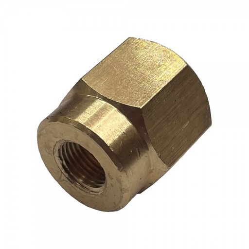 [P2902] Brass Hex Reducing Socket 3/8" (9.5mm) BSP Thread to 1/8" (3.2mm) BSP Thread