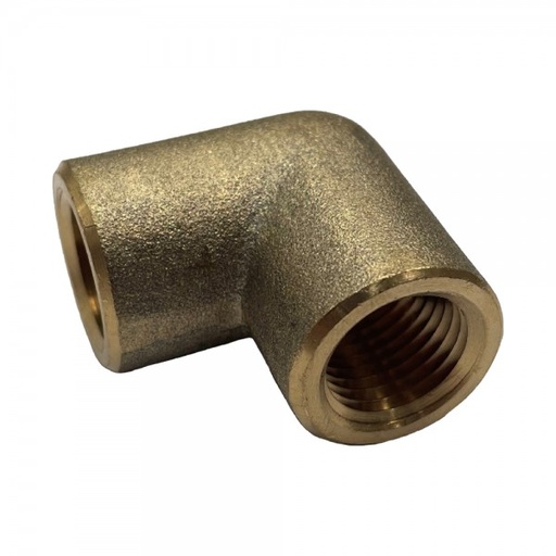 [P3402] Brass Female Elbow Fitting 1/4" (6.3mm) Female BSP Thread