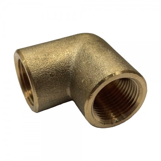 [P3403] Brass Female Elbow Fitting 3/8" (9.5mm) Female BSP Thread