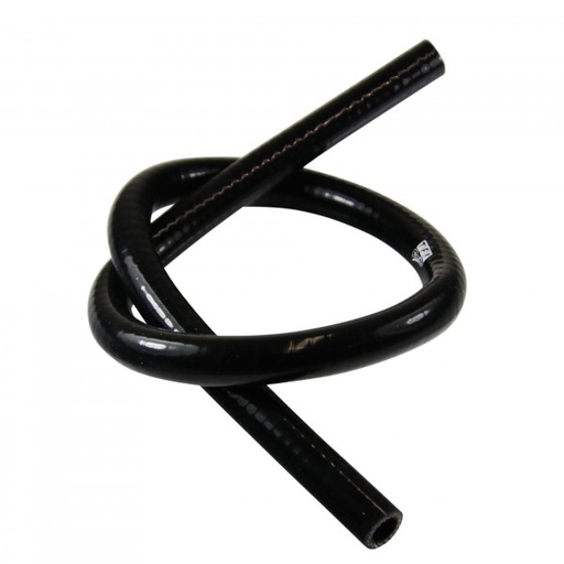[SH-FU-13-1000-BLK] Silicone Hose Black Fuel/Oil 13mm (1/2") ID, 1M Length