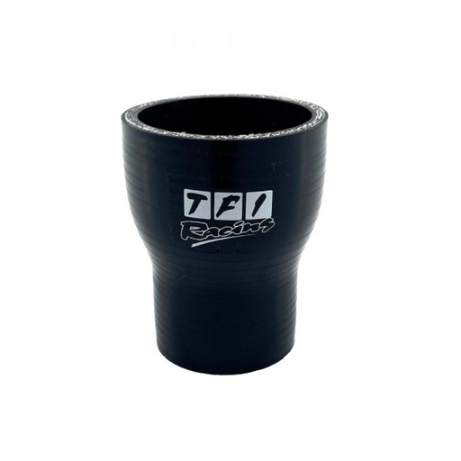 [SH-R-51-38-BLK] Silicone Hose Black Reducer Coupling 51 to 38mm (2" to 1.5") ID, 76mm Length