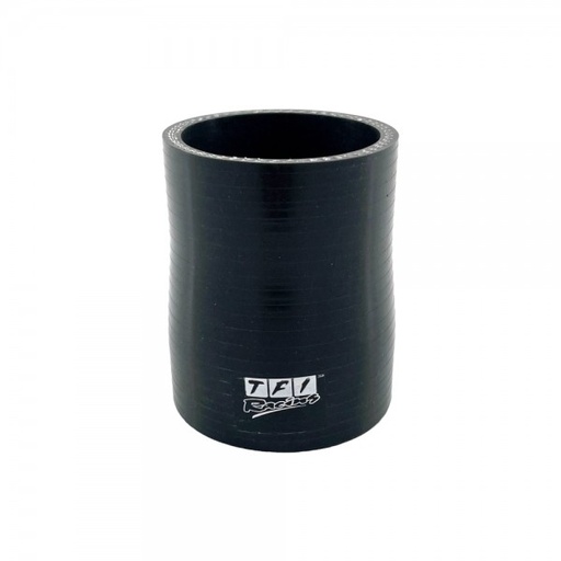 [SH-R-57-51-BLK] Silicone Hose Black Reducer Coupling 57 to 51mm (2.25" to 2") ID, 76mm Length