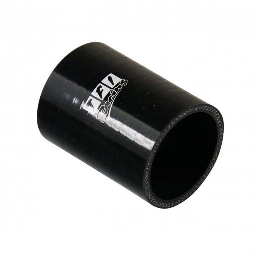 [SH-S-51-76-BLK] Silicone Hose Black Coupling Straight 51mm (2") ID, 76mm (3") Length