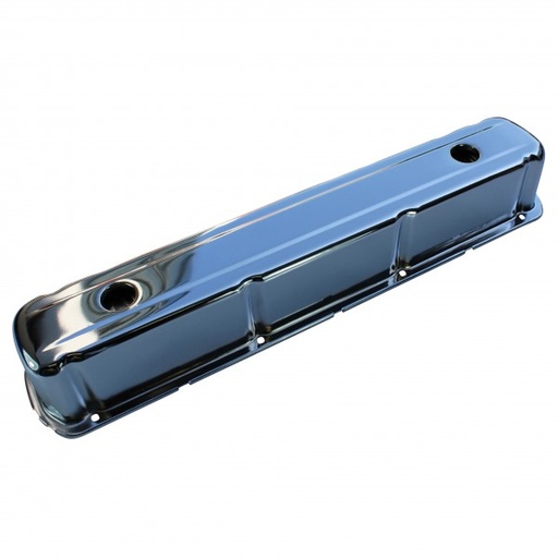 [VC186] Valve Cover Chrome Holden 6 Red, Blue + Black Motor 2 holes Baffled