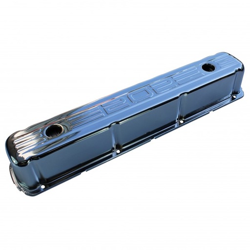 [VC202] Valve Cover Chrome Holden 6 Red, Blue + Black Motor 202 Logo 2 holes Baffled