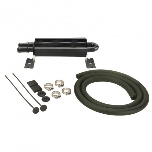 [13210] Derale Power Steering Cooler Kit 2 Pass 8" Series 7000 Copper/Aluminum