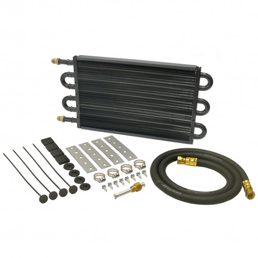 [13306] Derale Transmission Cooler Kit6 Pass 14" Copper/Aluminum -6AN