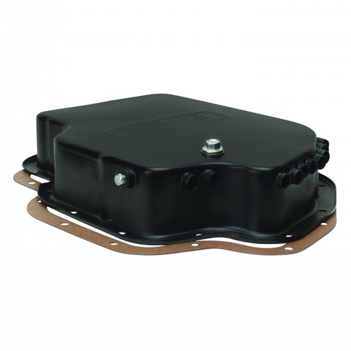 [14201] Transmission Cooling Pan GM Turbo Hydro TH400 3" Deep + Tubes Derale