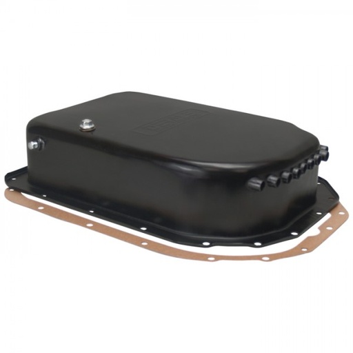 [14207] Transmission Cooling Pan GM 700R4 4L80E 4-1/4" Deep + Tubes Derale