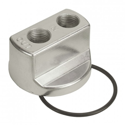 [15703] Derale Engine Oil Filter Spin On Adaptor By Pass Thread 3/4-16 Ford