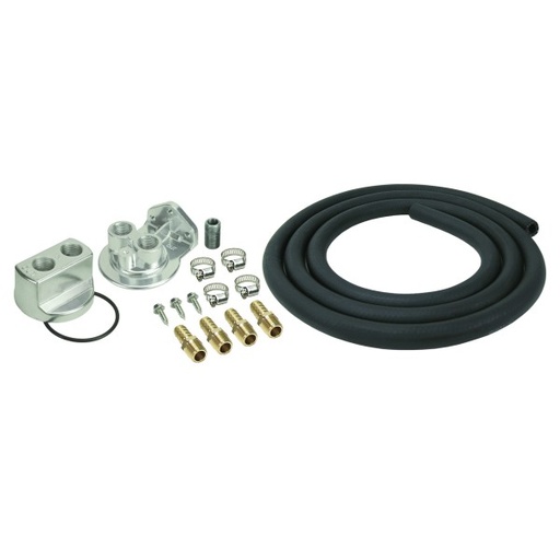 [15718] Derale Oil Filter Relocation Kit 20x1.5mm Oil Thread (Many Japanese)