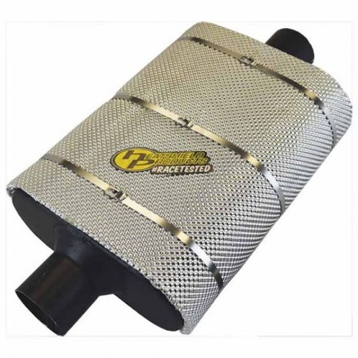 [177101] Muffler Heat Shield Armor Kit 6mm x 400mm x 600mm + 3 Ties