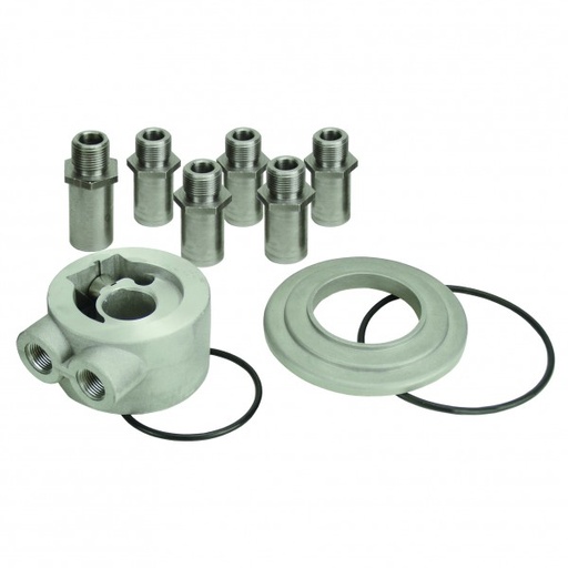 [25782] Thermostatic Universal Oil Filter Cooler Engine Sandwich Adaptor Plate