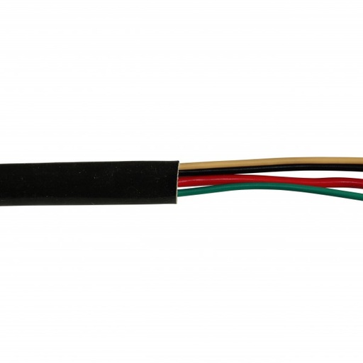 [331012] High Temperature Black Silicone Insulation Sleeving 12mm ID x 10mt. Rated 250°C