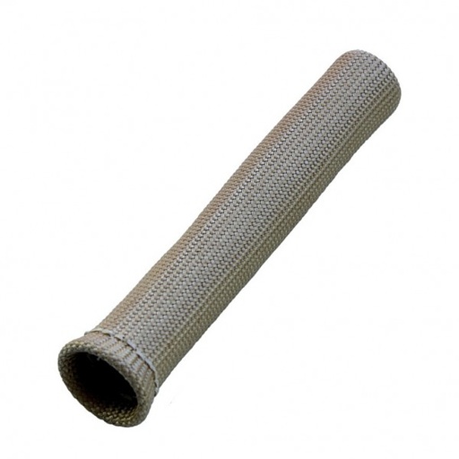 [380001] Spark Plug Heatshield Insulation Boot Fawn Single Universal 1"Id bends to 90°