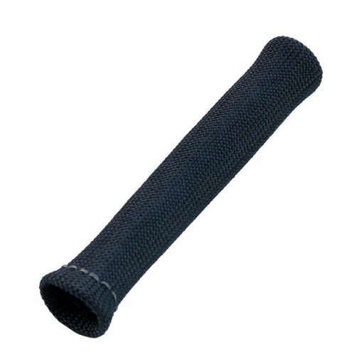 [380002] Spark Plug Heatshield Insulation Boot Black Single Universal 1"Id bends to 90°