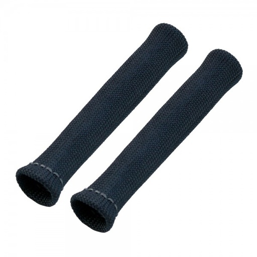 [380202] Spark Plug Heatshield Insulation Boot Black Set 2 Universal 1"Id bends to 90°