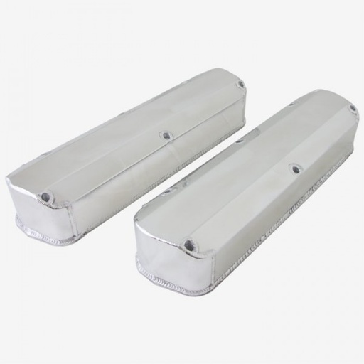 [40202] Valve Covers Fabricated Ford 260-351 Windsor Aluminium Anodised with rails