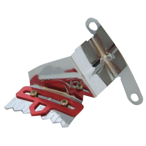 [4237] Timing Tab Chevrolet 283 327 350 400 8" Balancers Chrome Adjustable