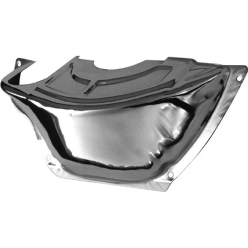 [43101] Flywheel (Inspection) Dust Cover Chevrolet GM V8 Powerglide 1962 up Chrome