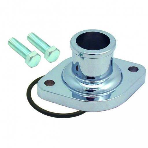 [4739] Water Neck Chyrsler V8 Chromed Alloy Gasket and Bolts