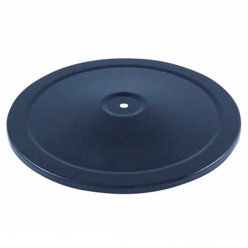 [4838BLACK] Filter Lid Top Black Steel suits 6-3/8" Inch Air Cleaner Replacement