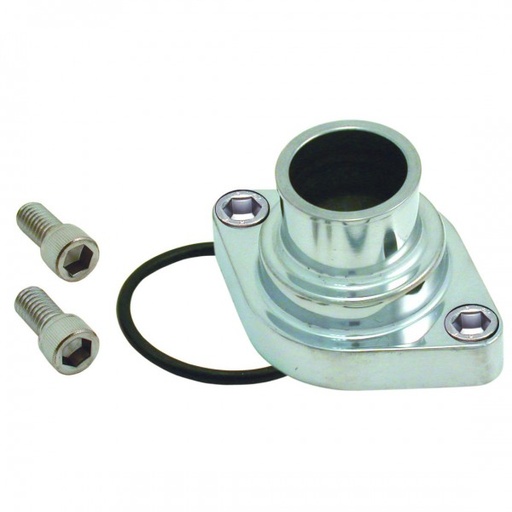 [4931] Water Neck Chevrolet Small + Big Block Straight Polished Alloy