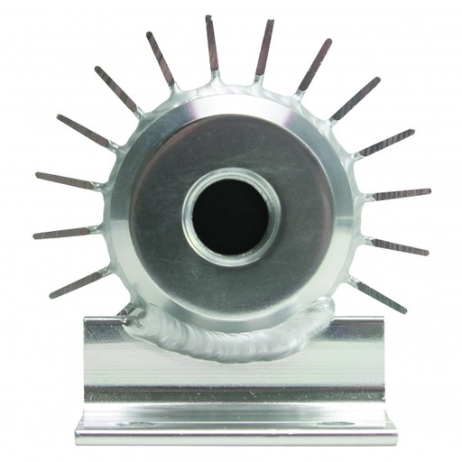 [5050] Aluminium Heat Sink Fluid Cooler 10-1/4" x 3". 3/8" Npt Inlet