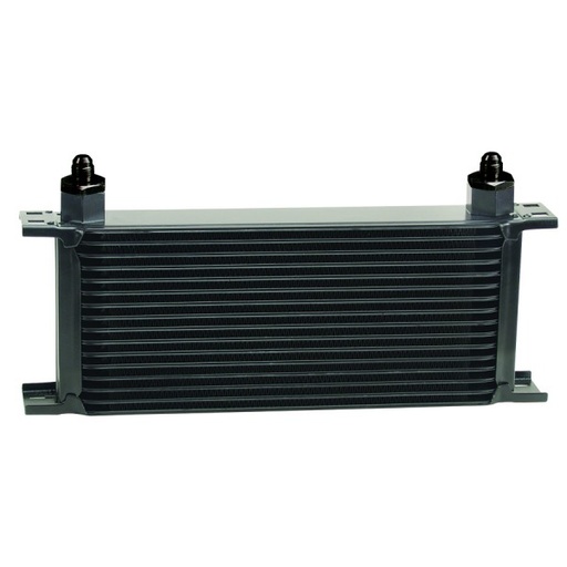 [51606] Stack Plate Fluid Cooler 16 Row Design Core-6AN Male Outlet Derale
