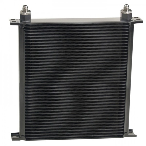 [54006] Stack Plate Oil/Transmission Fluid Cooler 40 Row Design Core-6AN Male Outlet