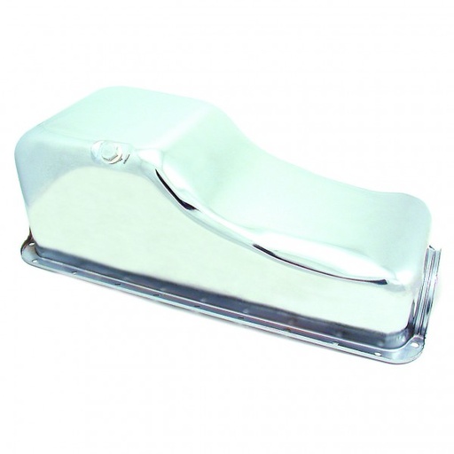 [5492] Oil Pan Sump Ford Big Block 429-460 1968-78 Front Sump Chrome Finish