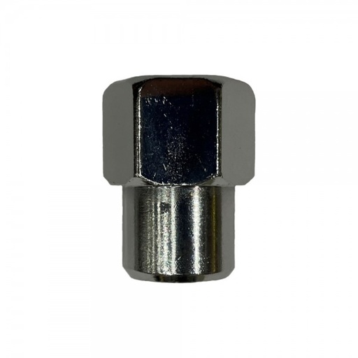 [57-000] Single Short Flat Open Ended Mag Nut (Convo Pro) - 7/16" UNF Thread, 21mm Hex