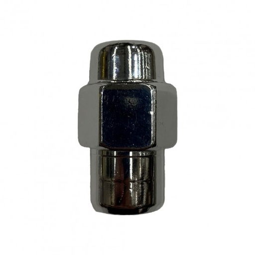 [57-201] Single Short Flat Close Ended Mag Nut (Convo Pro) - 1/2" UNF Thread, 21mm Hex