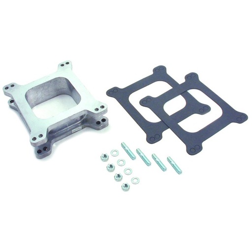 [5779] Carburettor Spacer Holley Squarebore Open Port 50mm 2" Thick