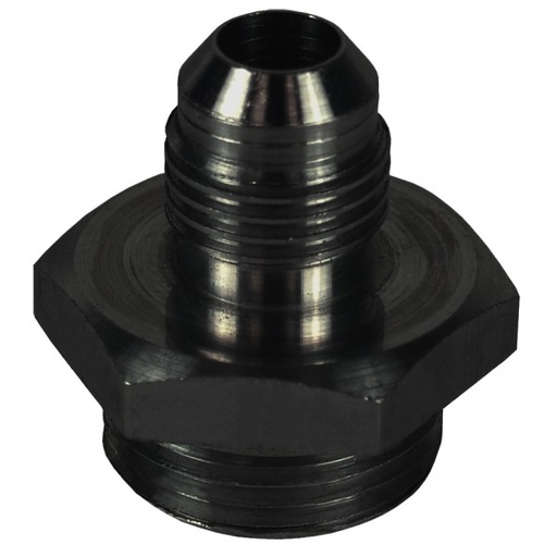 [59006] Aluminum Cooler/Adapter Fitting -6AN x -10AN(7/8"-14) O-ring Derale