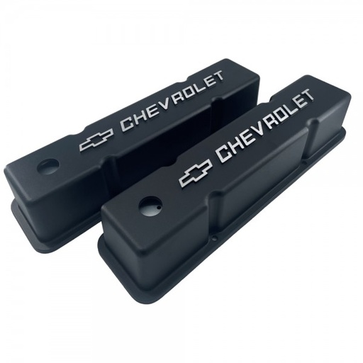 [6336] Small Block Chev 283, 305, 327 & 350 Cast Aluminium Valve Cover w/Chevrolet Logo