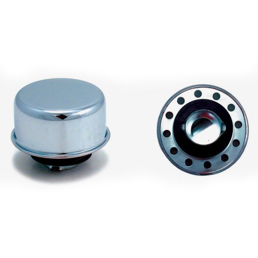 [66-011] Valve Cover Oil Cap Twist on OEM Factory Style Holden/Chevrolet Chromed Steel