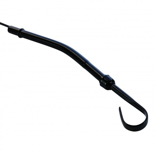 [66-252] Engine Dipstick Tube Chevrolet V8 Small Block 265-283-327-350-400 1955-79 Black