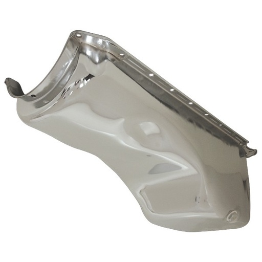 [66-439] Oil Pan Sump Chevrolet Big Block 1965-90 396-454 Chrome Finish