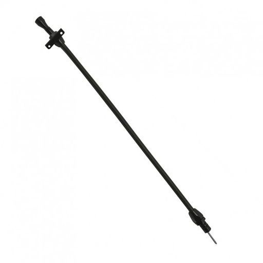 [66-564] Transmission Dipstick Tube Torqueflite A-904 Firewall Mount Flexible Black
