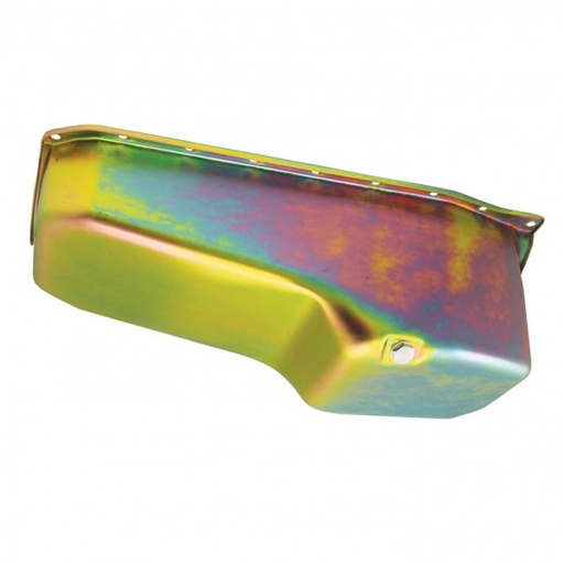[66-660] Oil Pan Chevrolet Small Block 305-350 1986-2002 Steel Zinc Finish