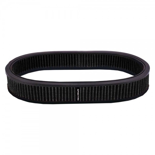 [68-259] Air Filter Element Black 15"Inch Long 2"Inch Tall Oval High Performance Cotton
