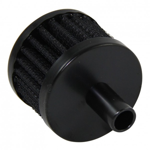 [68-501] Vent Tube Breather Crankcase 3/8"(9.5mm) Black Top Black Elem