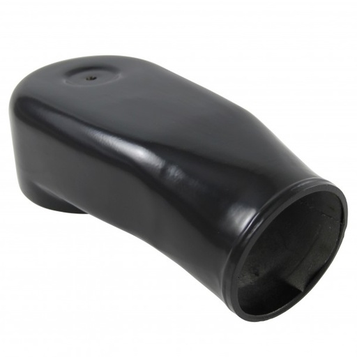 [69-026] Air Intake Plenum Black Single Inlet 4" inch (100mm) fit Holley 5-1/8" Neck Carb